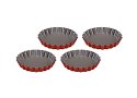 Formy do tarty 12 cm Komplet 4 sztuk ROSSANA 51204HV Guardini