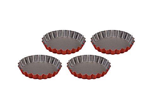 Formy do tarty 12 cm Komplet 4 sztuk ROSSANA 51204HV Guardini