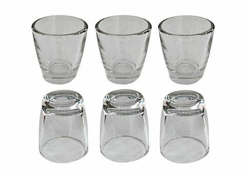 Kieliszki szklane 40 ml 6szt.CORALLO SH0235GCL Kaveh