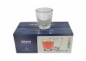Kieliszki szklane 40 ml 6szt.CORALLO SH0235GCL Kaveh