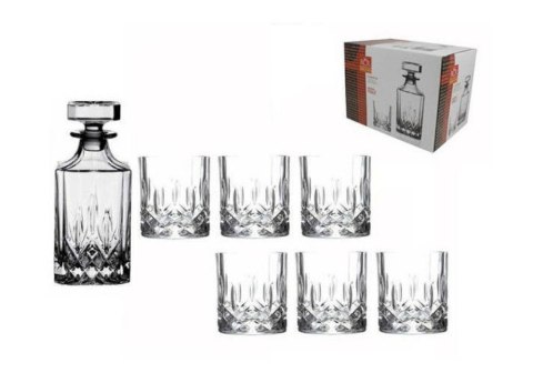 Komplet 7 elementowy WHISKY OPERA 732380 RCR Cristalleria Italiana