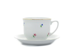 Kubek 300 ml ze spodkiem 16 cm WIEDEŃ 0112 Jastra Lubiana