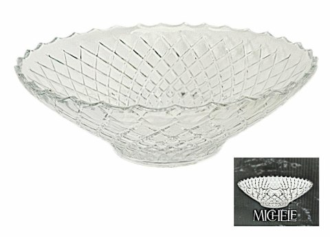 Salaterka szklana 29 cm MICHELE FB7305GCL Kaveh