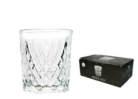 Szklanki 250 ml MICHELE FLAT 6 sztuk TR5120GCL Hoodooart