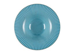 Talerz głęboki 30 cm Daisy ART Turkus Kropki Lubiana