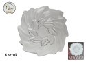 Talerze deserowe 21 cm Komplet 6 sztuk VERONICA DT1269GCL Kaveh