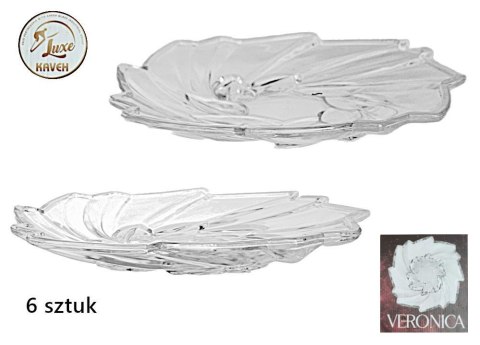 Talerze deserowe 21 cm Komplet 6 sztuk VERONICA DT1269GCL Kaveh