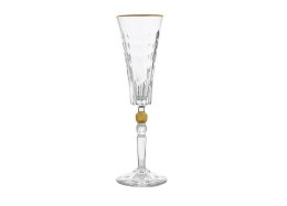Kieliszki do szampana 6 elementowy CONTE GOLD BOHEMIA PRESTIGE 802787