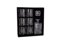 Komplet 7 elementowy WHISKY 850ML 340ML ELEGANTE 802398 BOHEMIA Prestige