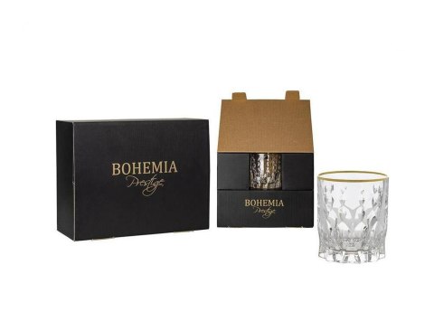 Szklanki do whisky 340 ml CONTE GOLD 802763 Bohemia Prestige
